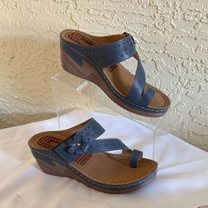 Womens fudynmalic wide dressy casual orthopedic sandal  size: 41 (41) US 9